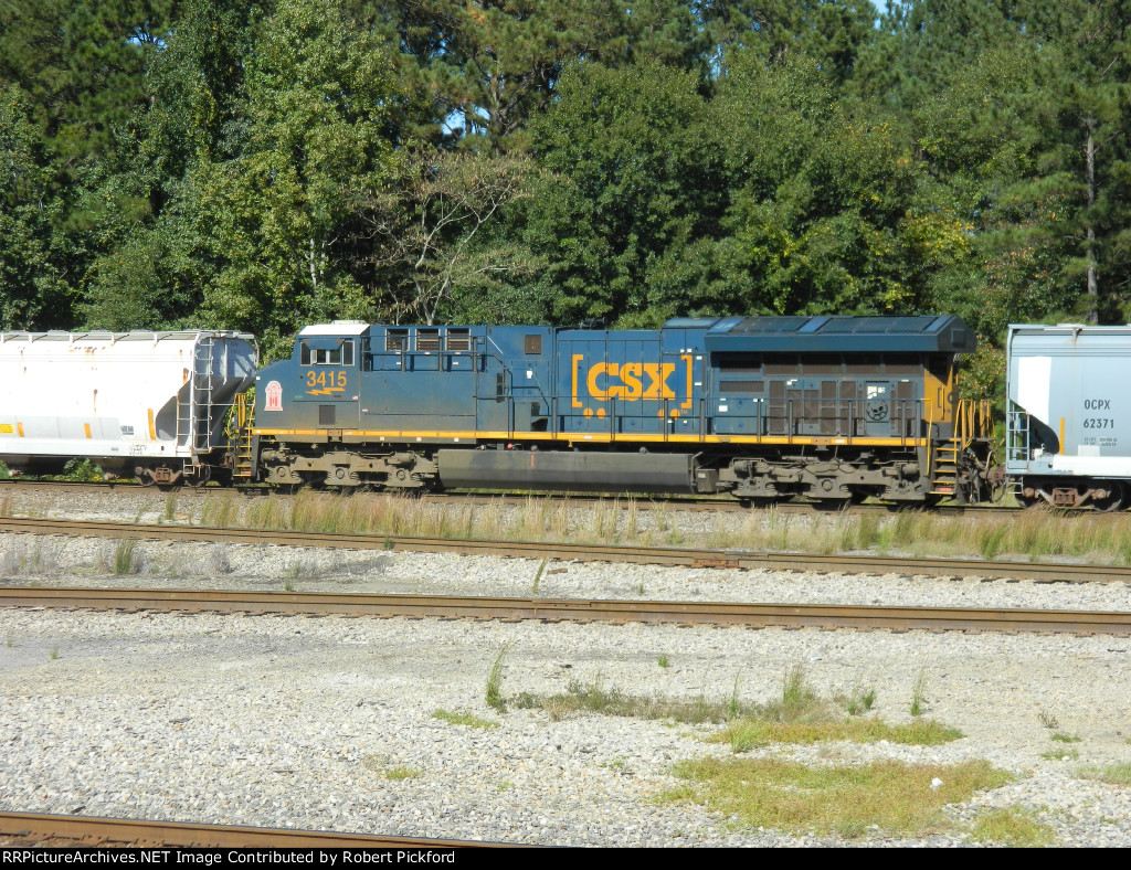 CSX 3415 (ET44AH) "Georgia Road Heritage Unit"